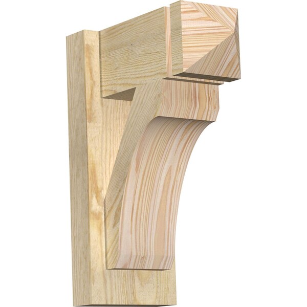 Ekena Millwork Legacy Arts & Crafts Rough Sawn Outlooker, Douglas Fir, 6"W x 12"D x 16"H OUT06X12X16LEC03RDF - main